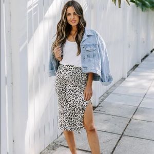 VICI Leopard Skirt